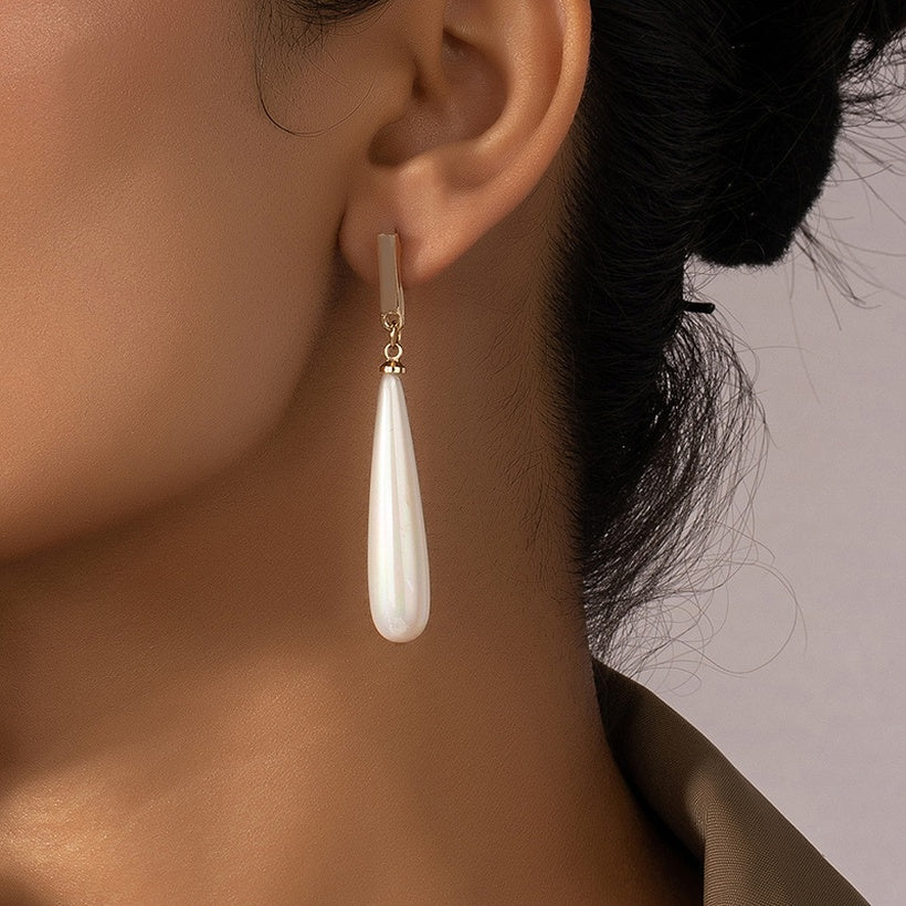 Water drop earrings