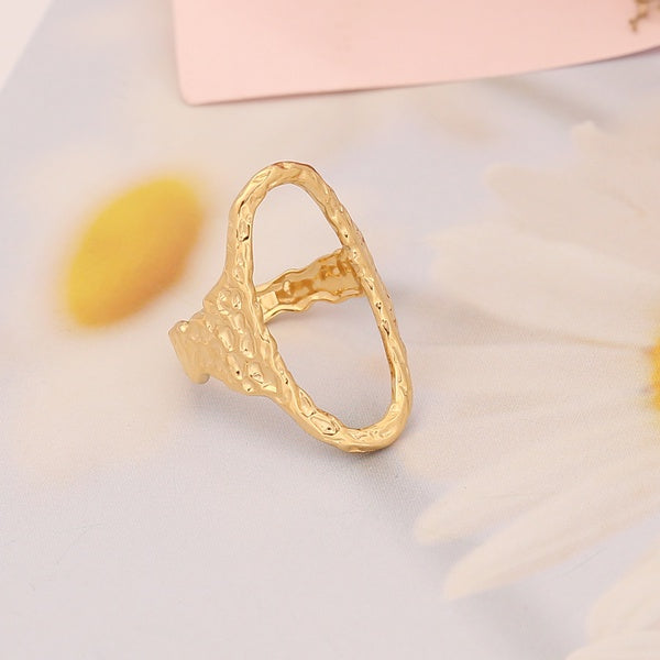 Asymmetrical boho ring