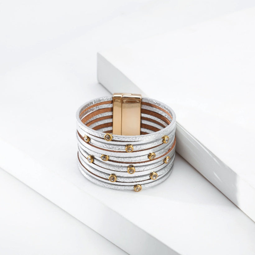 Mutilayer Leather Bracelet