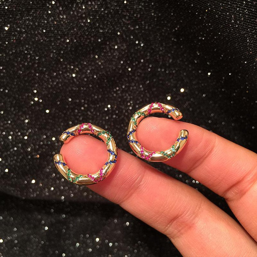 MiniLux rainbow Earcuff