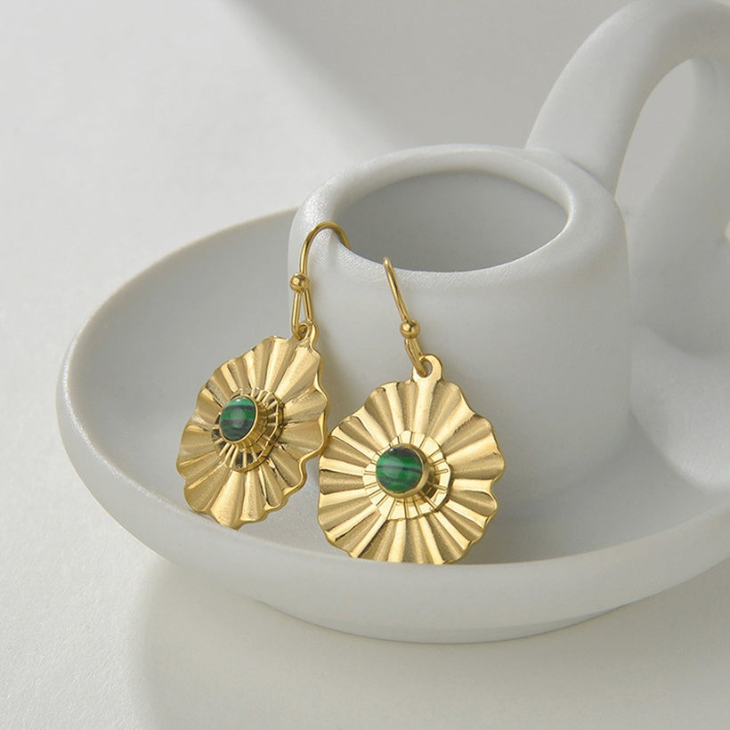 Sunflower earrings