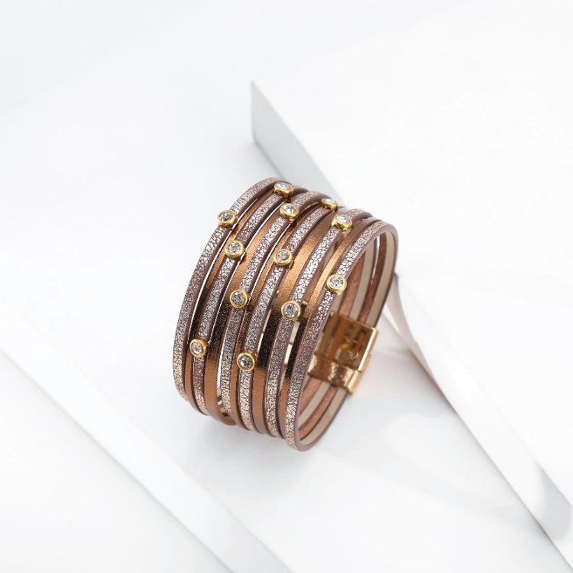 Mutilayer Leather Bracelet