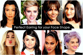 How to Choose Earrings for Your Face Shape – Miniz Jewellery