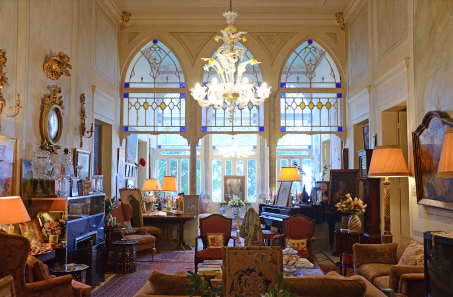 Heritage culture artisan  jewelry with enamel, 18k gold, silver and colorful stones