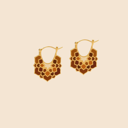 Arabesque Series – Marrakesh Bloom Earrings