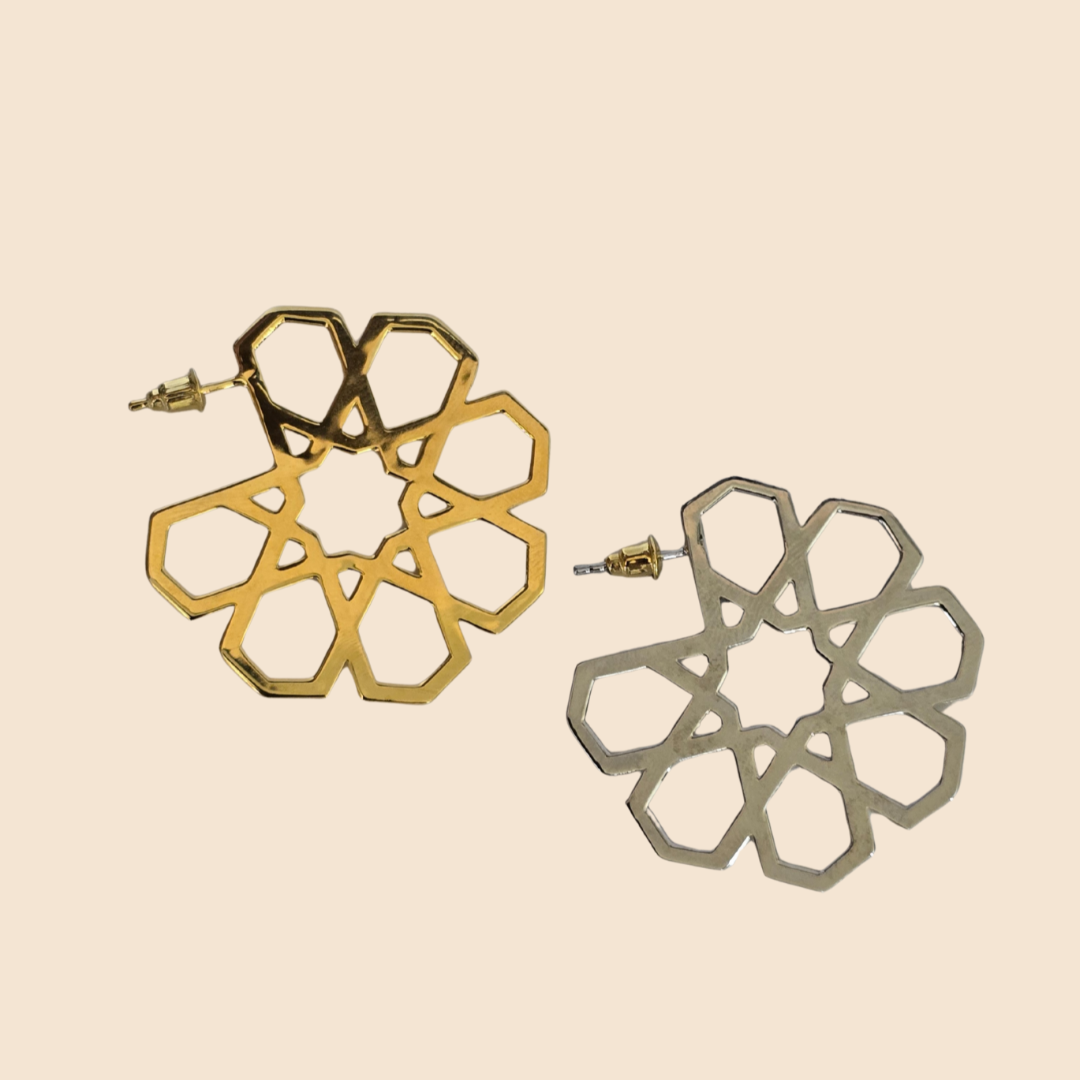 Heritage Arabesque Mosaic Earrings