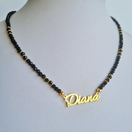 Bead Name Necklace