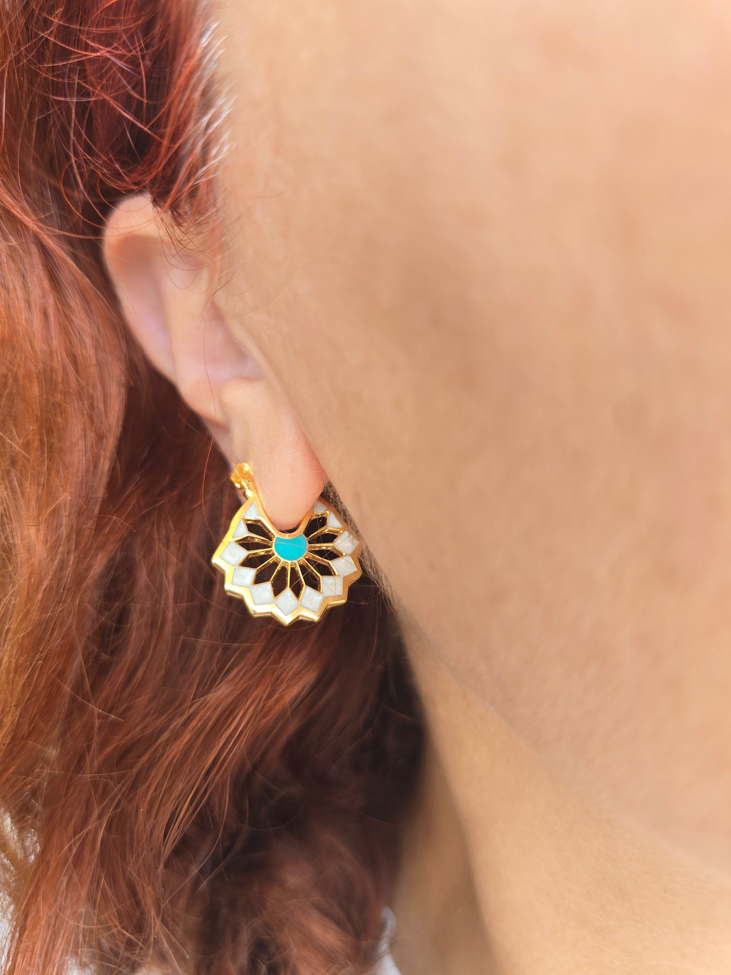 Arabesque Series – Marrakesh Bloom Earrings