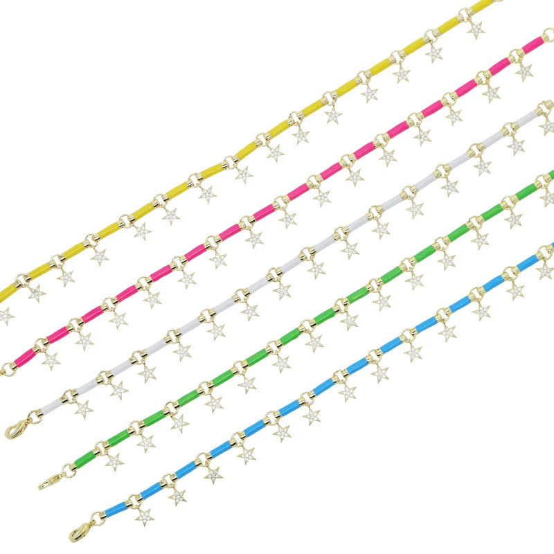 MiniLux enamel anklet