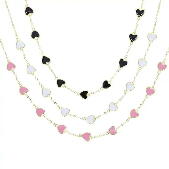 MiniLux "Mini Hearts" necklace