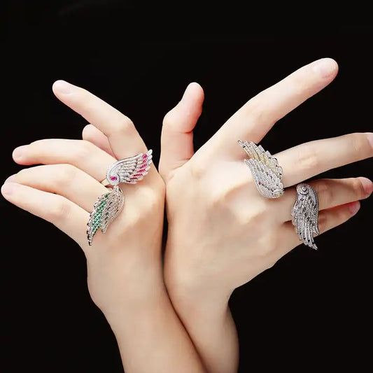 MiniLux "isis wing" ring