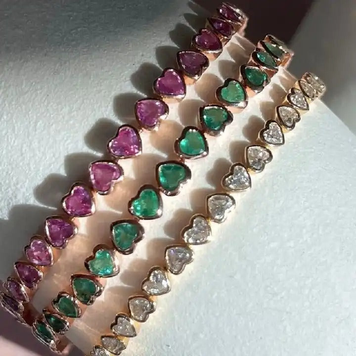 Multicolored MiniLux tennis bracelet