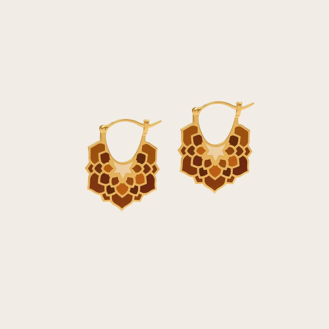 Arabesque Series – Midnight Souk Earrings – Miniz Jewelry Boutique