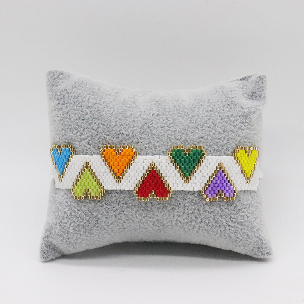 Miyuki beads bracelet " Colour love"