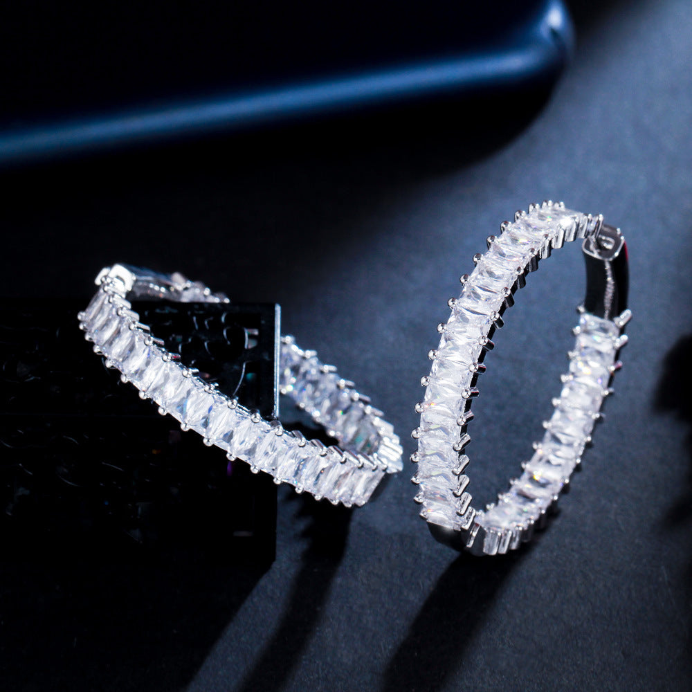 MiniLux "Romaa" silver earrings