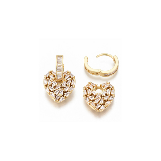 MiniLux Heart earrings