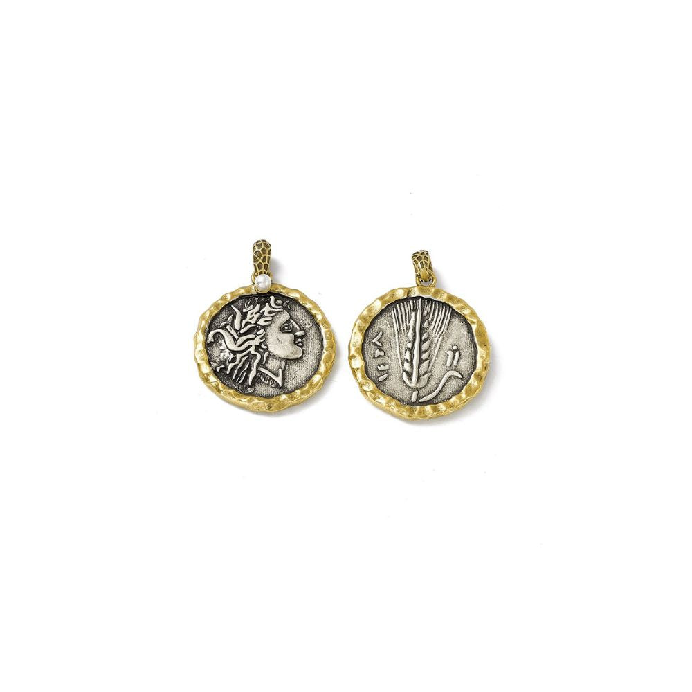 Greece Coin Pendant