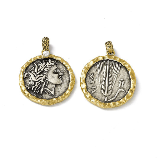 Greece Coin Pendant