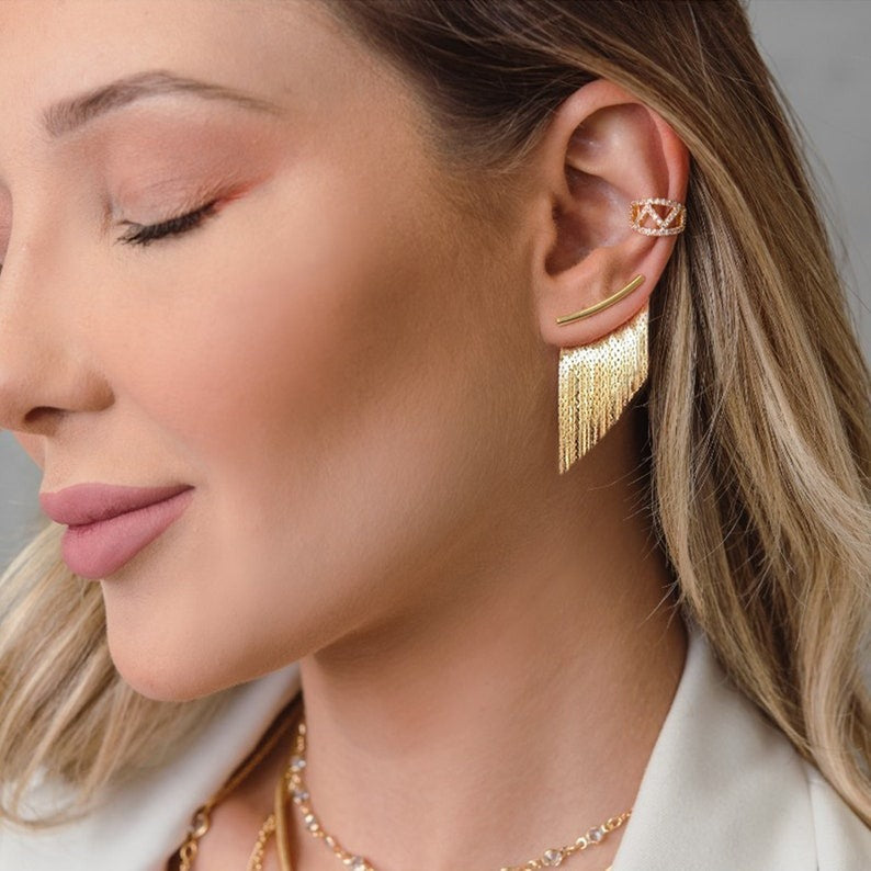 MiniLux Tassel "Date " earrings