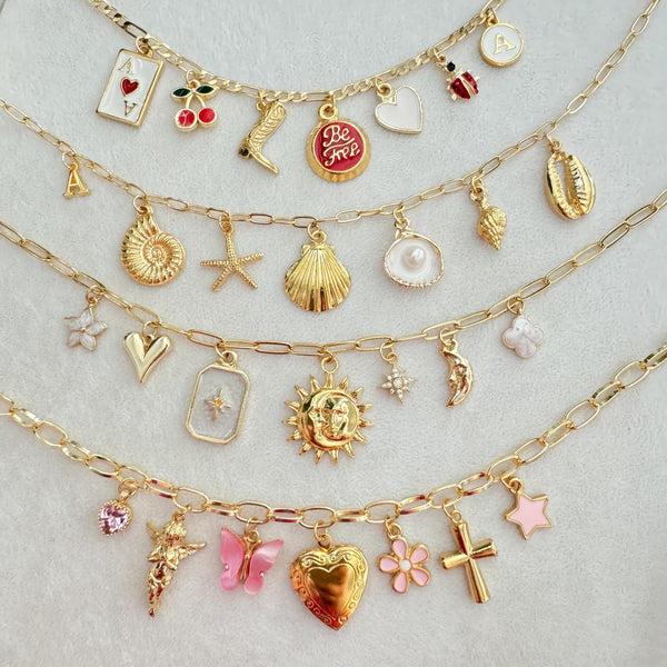 Pendants & Charms | Trendy Gold-Plated & Enamel Jewelry by Miniz
