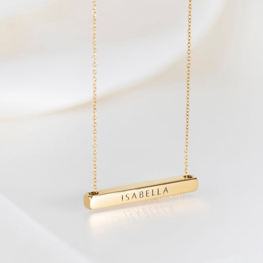Name Bar necklace