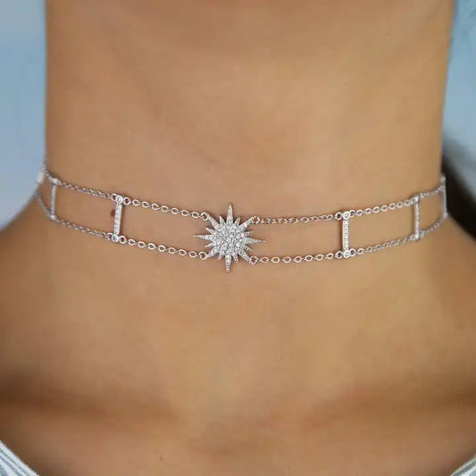 MiniLux Choker Big Star necklace