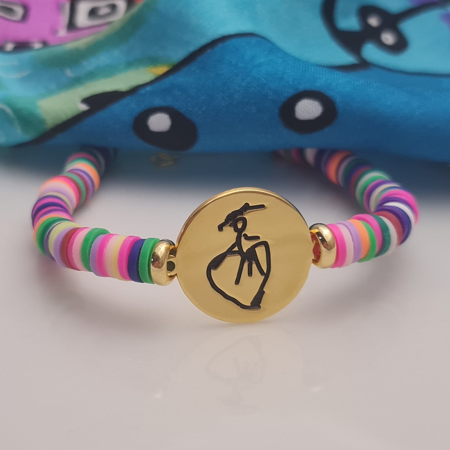 "Your kids drawings" bracelet