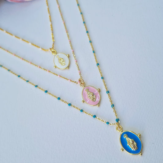 Saint Marie religious Necklace