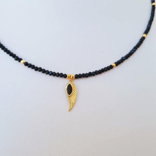 Angel wing Choker Necklace