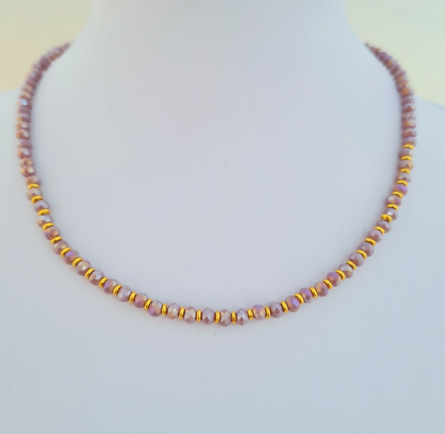 Vibrant Crystal Choker Necklace