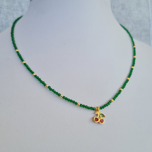 Cherry Choker Necklace