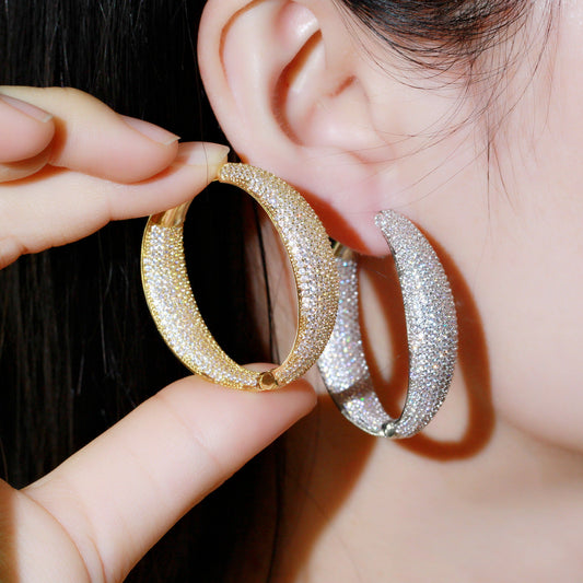 MiniLux "Comoo" golden earrings