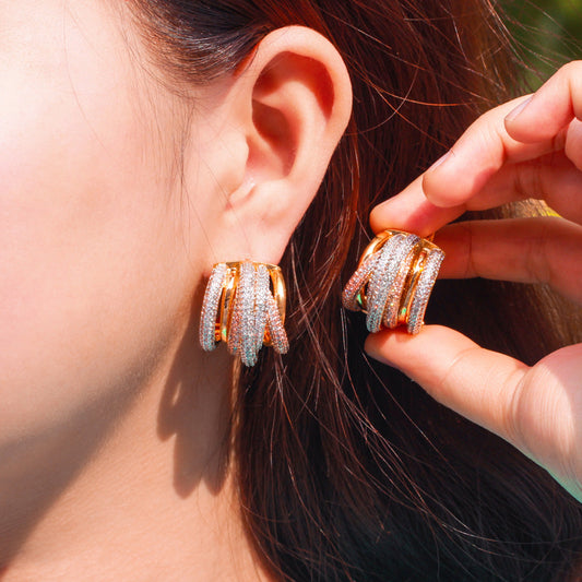 MiniLux "Amore" earrings Gold