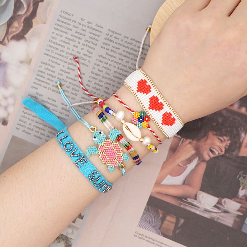 Miyuki beads bracelet  "In love" bracelet