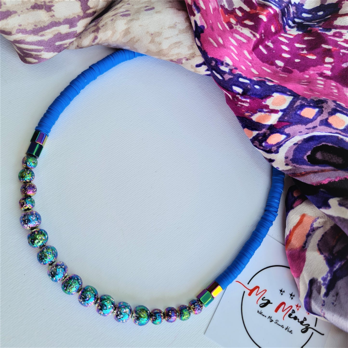 Surfer beads "Galaxy" necklace