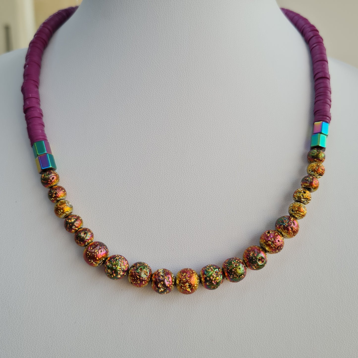 Surfer beads "Cosmos" necklace