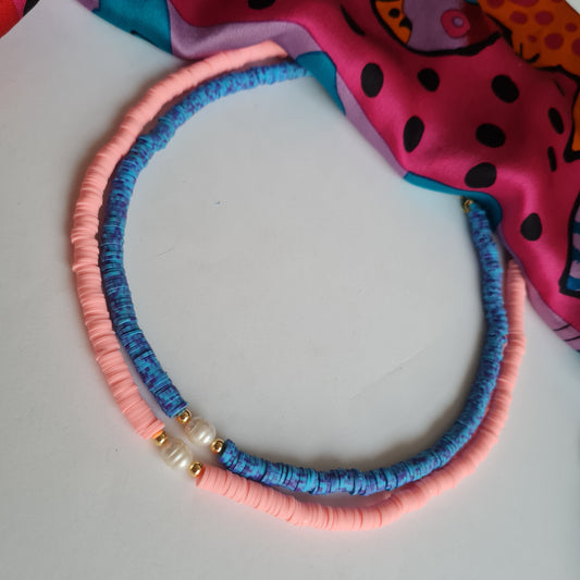 Surfer Bead"Estelle" necklace