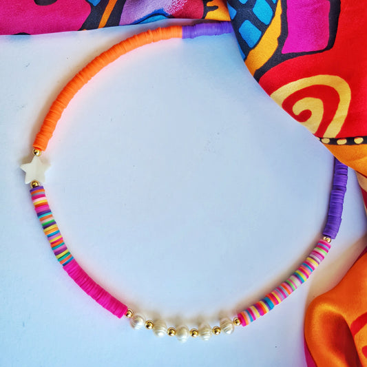 Surfer beads "Sophia"necklace