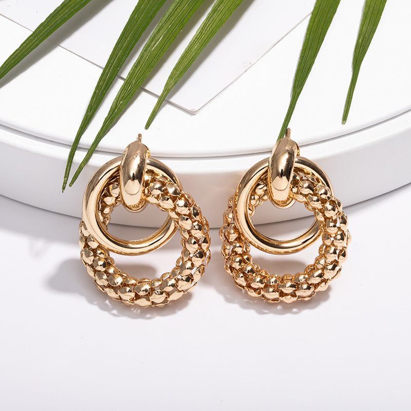 Double Circle  earrings