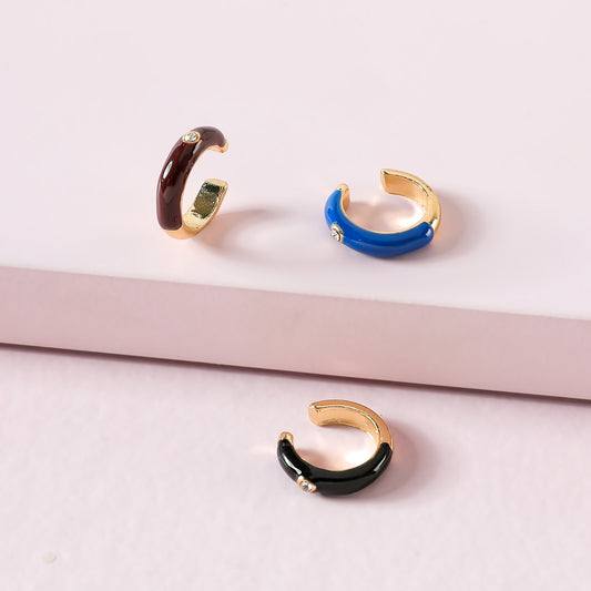 Selina Enamel Earclip