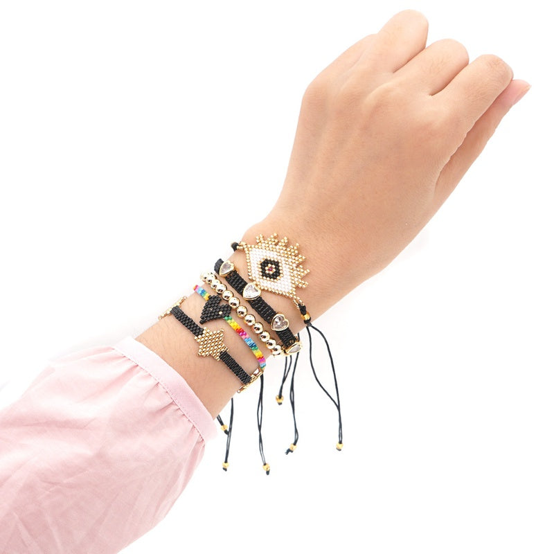 Miyuki beads stars bracelet
