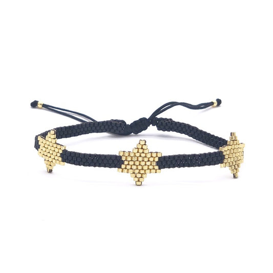 Miyuki beads stars bracelet