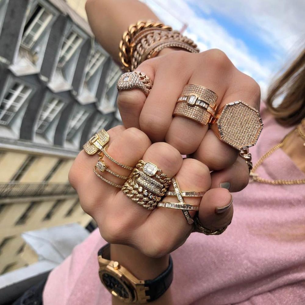 MiniLux "Florence" Zirconia Ring