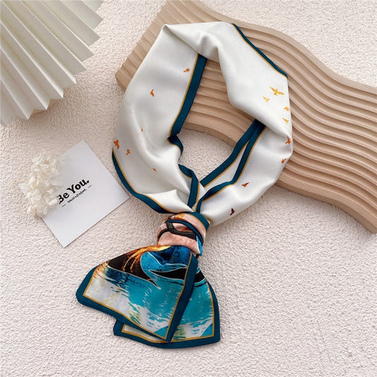Silk Scarf-Forest