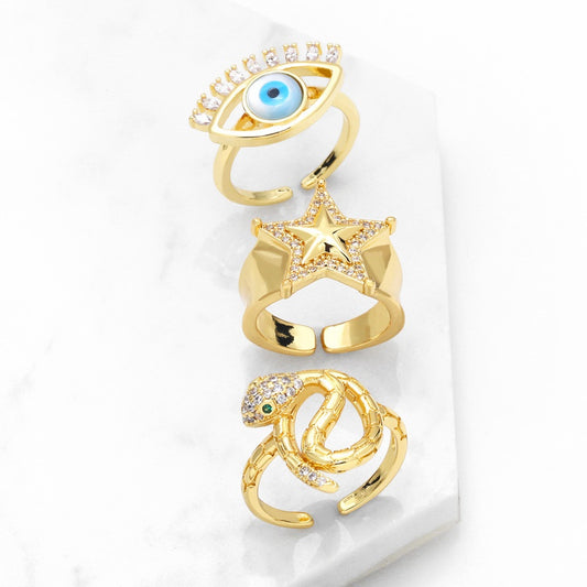 Star Zirconia Ring