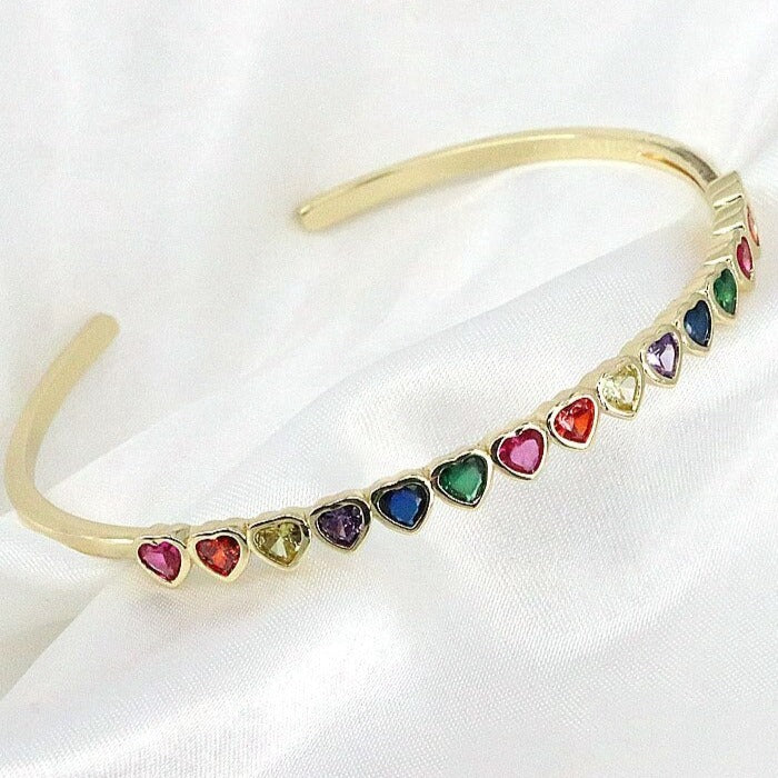 MiniLux Heart cuff bracelet