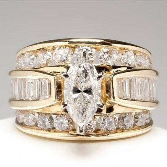 MiniLux Diamond Zirconia Ring
