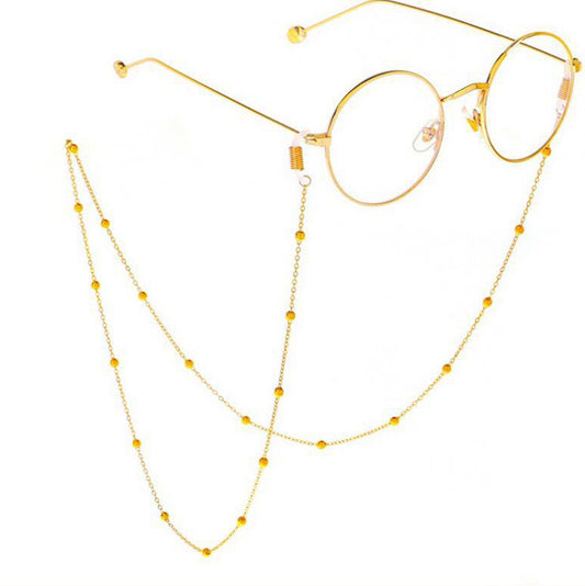 Golden Eyeglasses straps , sunglasses chain